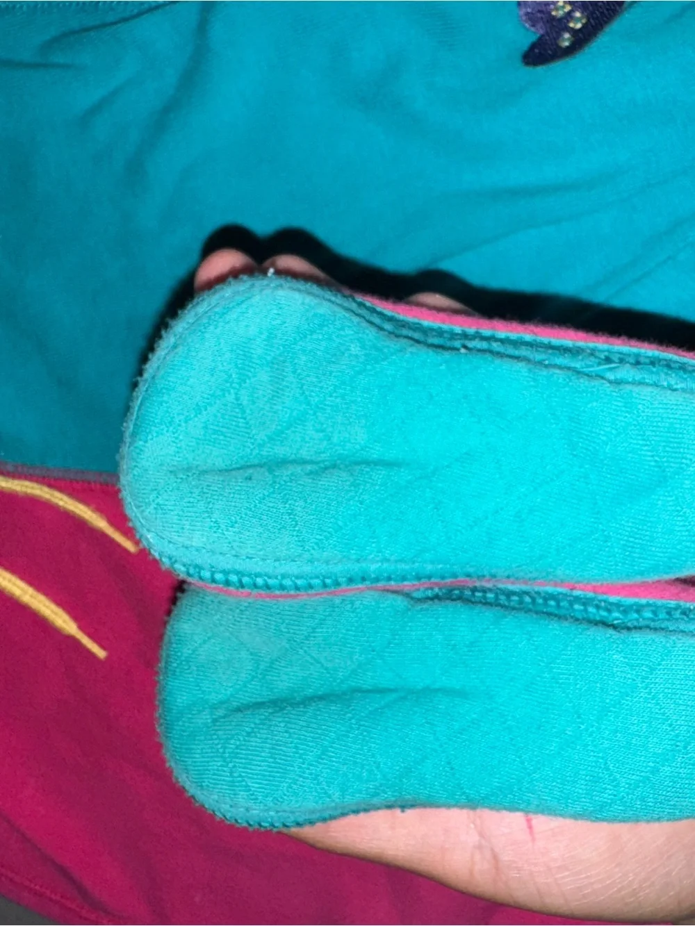 Vintage rainbow 🌈 Gymboree Pink and Teal Infant Outfit and matching shoes